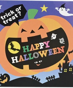 ハロウィン・プチギフト(キャンディ5粒入・シール付)