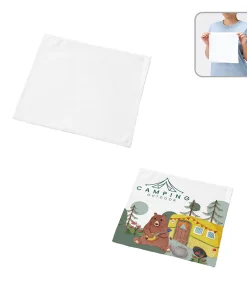 コットンWフェイス ハンドタオル 昇華転写対応 ホワイト